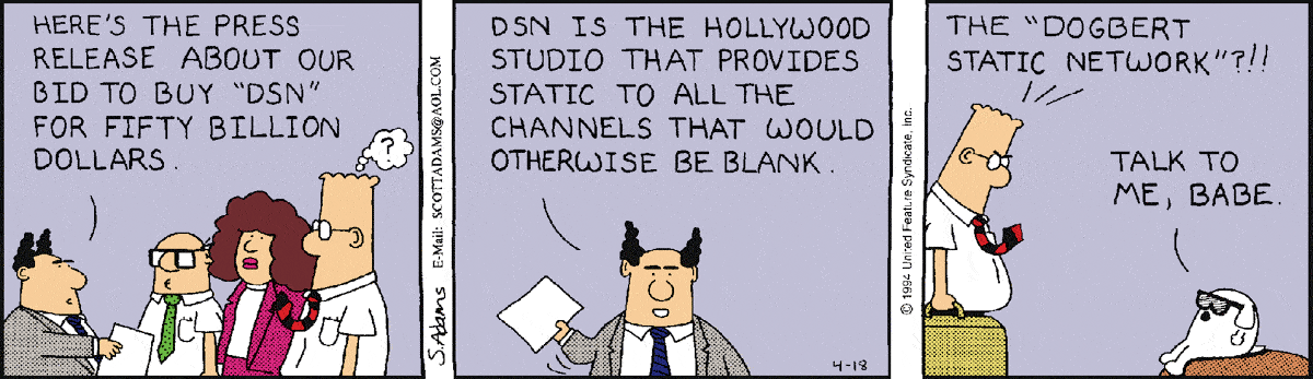 Dilbert Cartoon